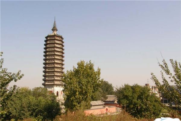 童子寺燃灯塔