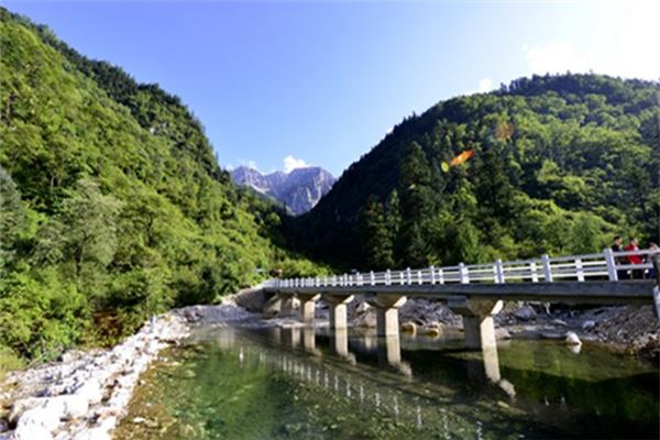 官鹅沟五瀑峡