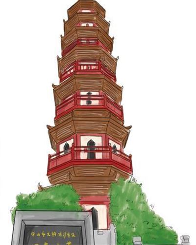 烟墩山塔