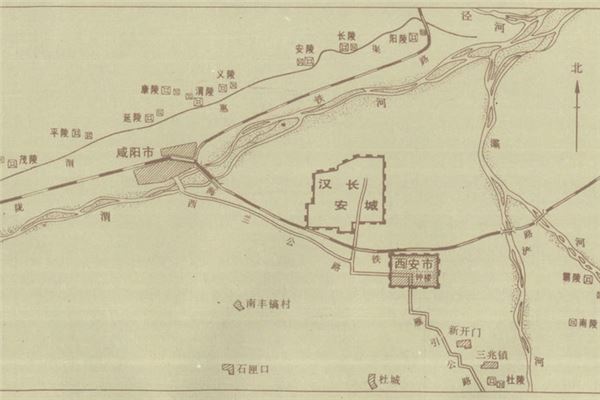 咸阳西汉帝陵